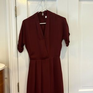 Reiss Burgundy Business Professional Dress - Size 0